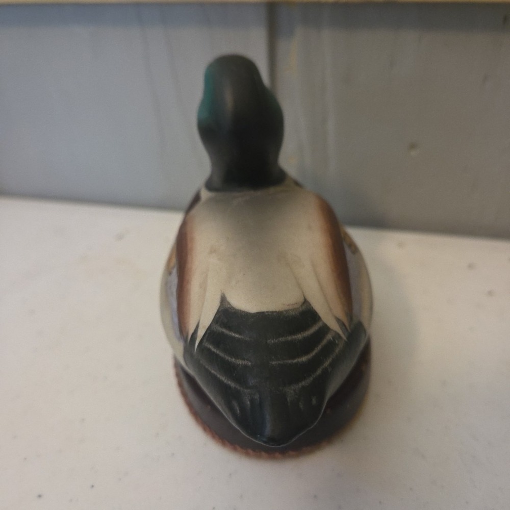 Ceramic Duck Shoe Polisher Buffer Lint Remover Vintage Man Cave Barbershop Decor - Picture 7 of 14
